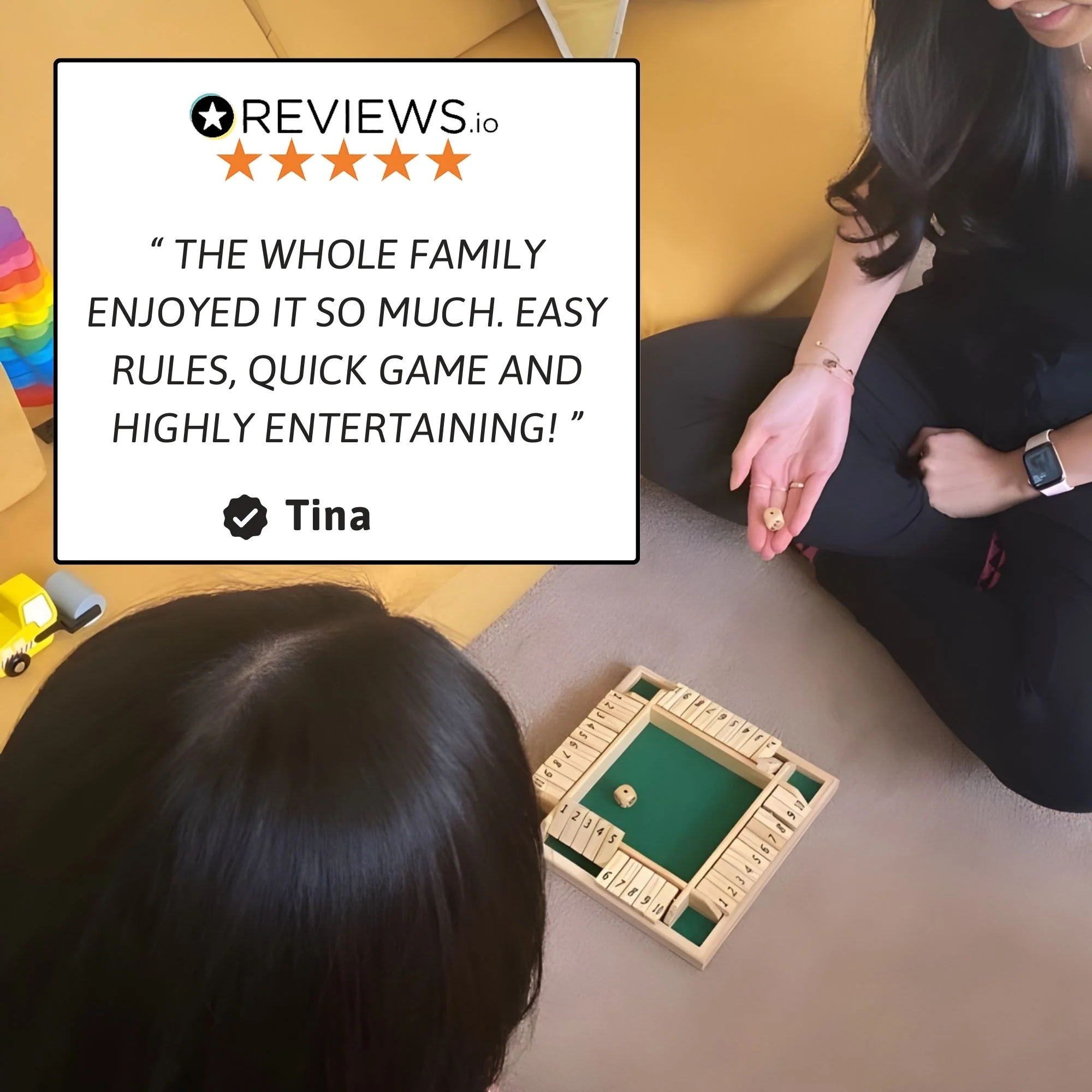 Wooden Game - Shut The Box - Image 7