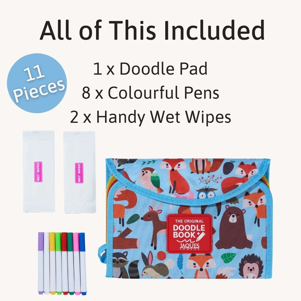 Animal Travel Art Set - Doodle Book - Image 2