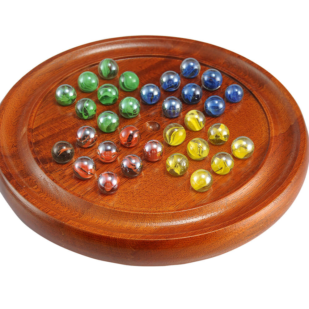 Solitaire - 15" Grand Mahogany Wooden Solitaire