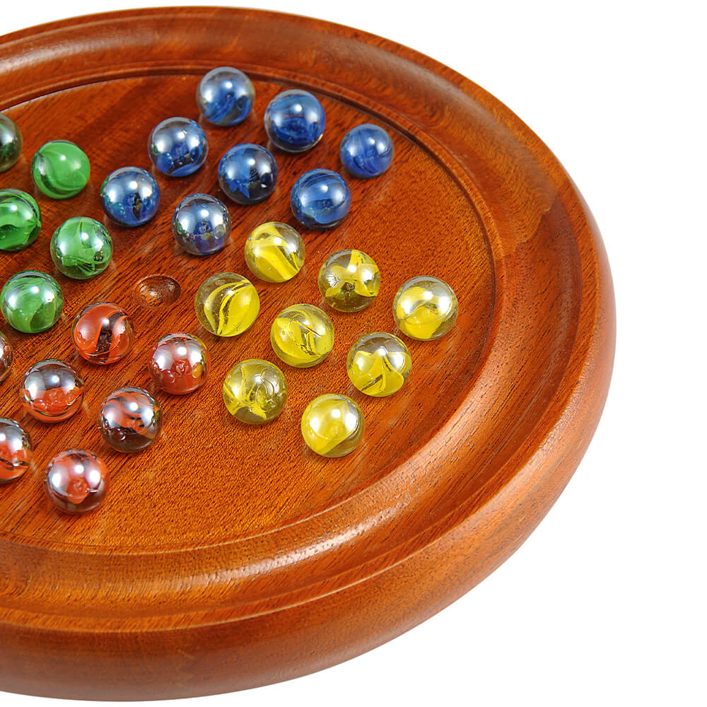 Solitaire - 15" Grand Mahogany Wooden Solitaire - Image 2
