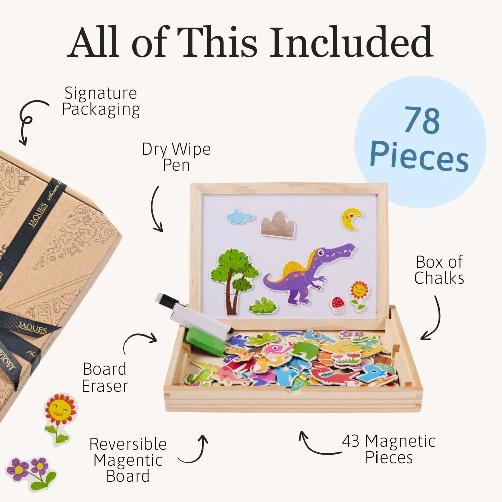 Dinosaur Magnetic Board - Jurassic Toy Set - Image 5