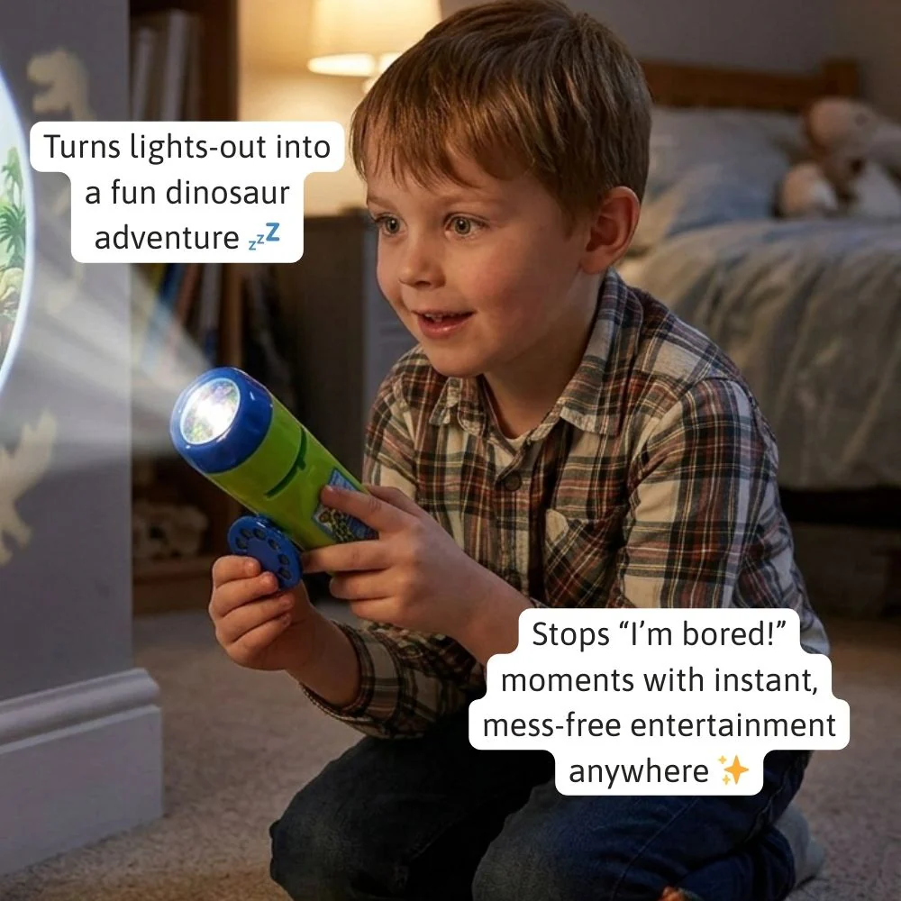 Dinosaur Torch & Projector - Torch Toy - Image 2