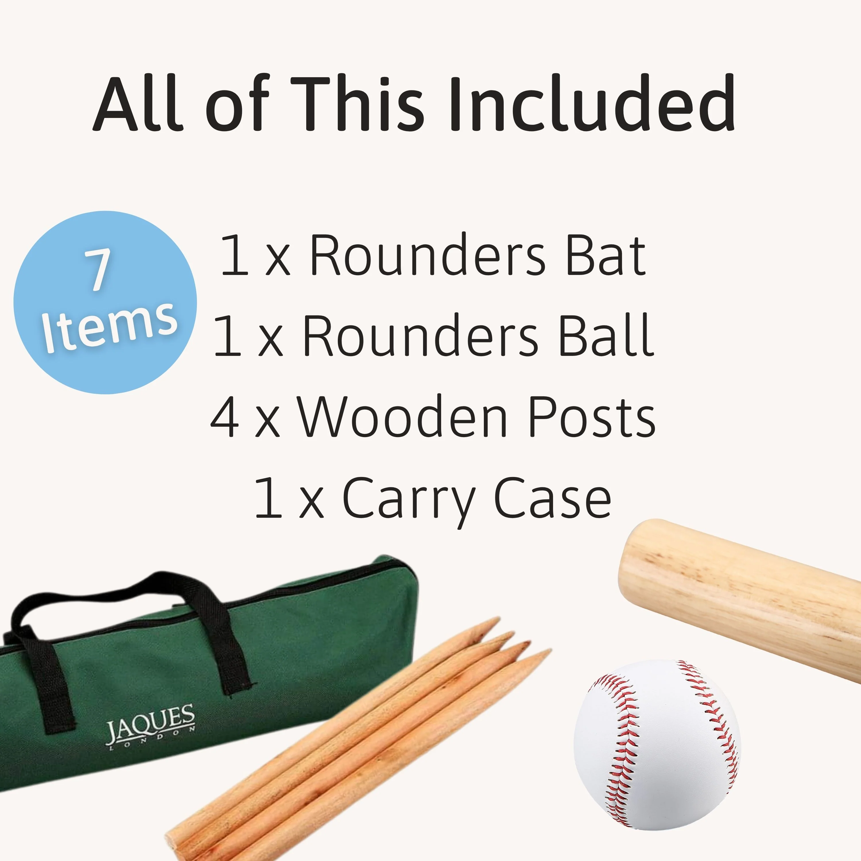 Full Rounders Set & Carry Bag - Image 3