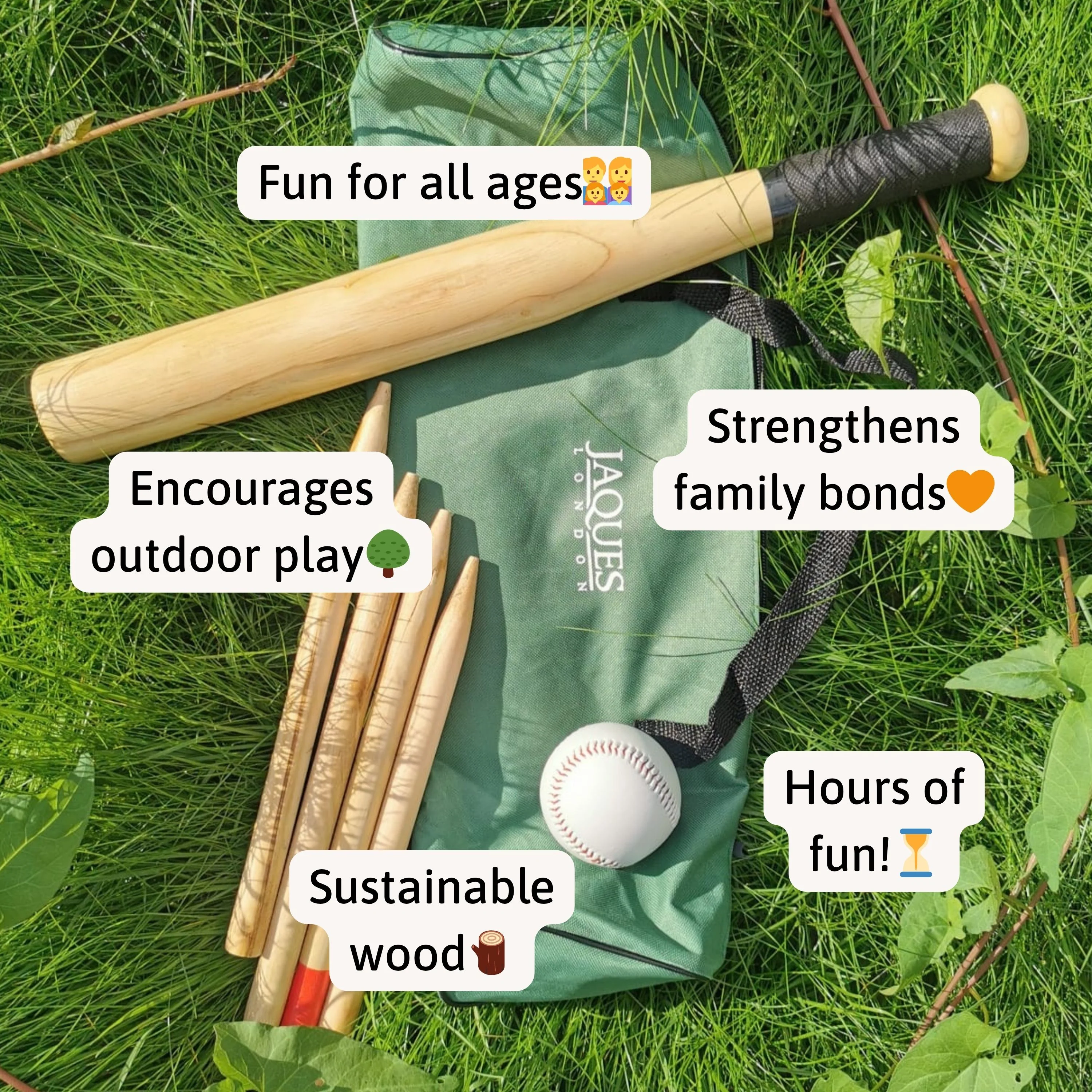 Full Rounders Set & Carry Bag - Image 7