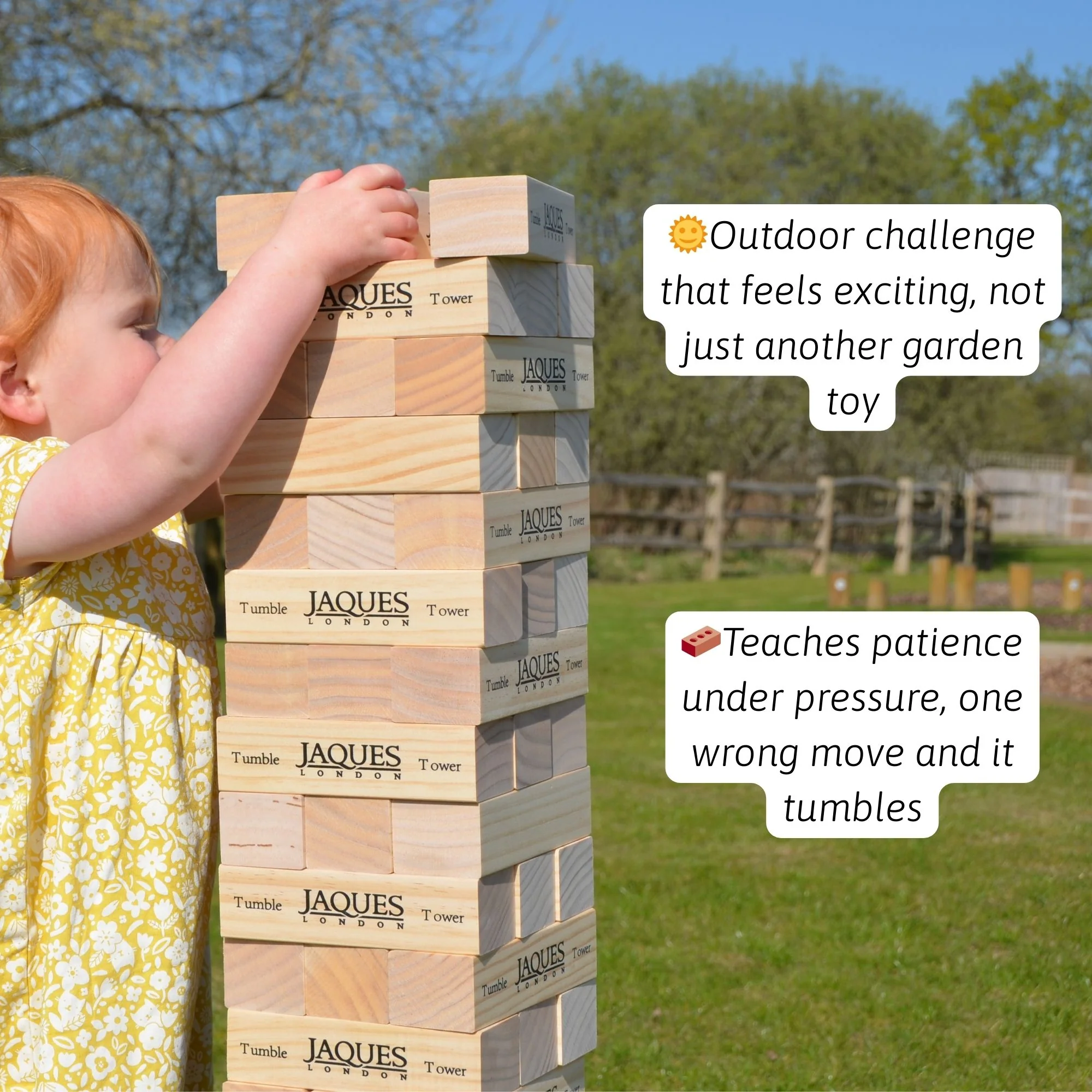 Giant XL Tumble Tower - Wooden Tumble Tower Game - Image 2