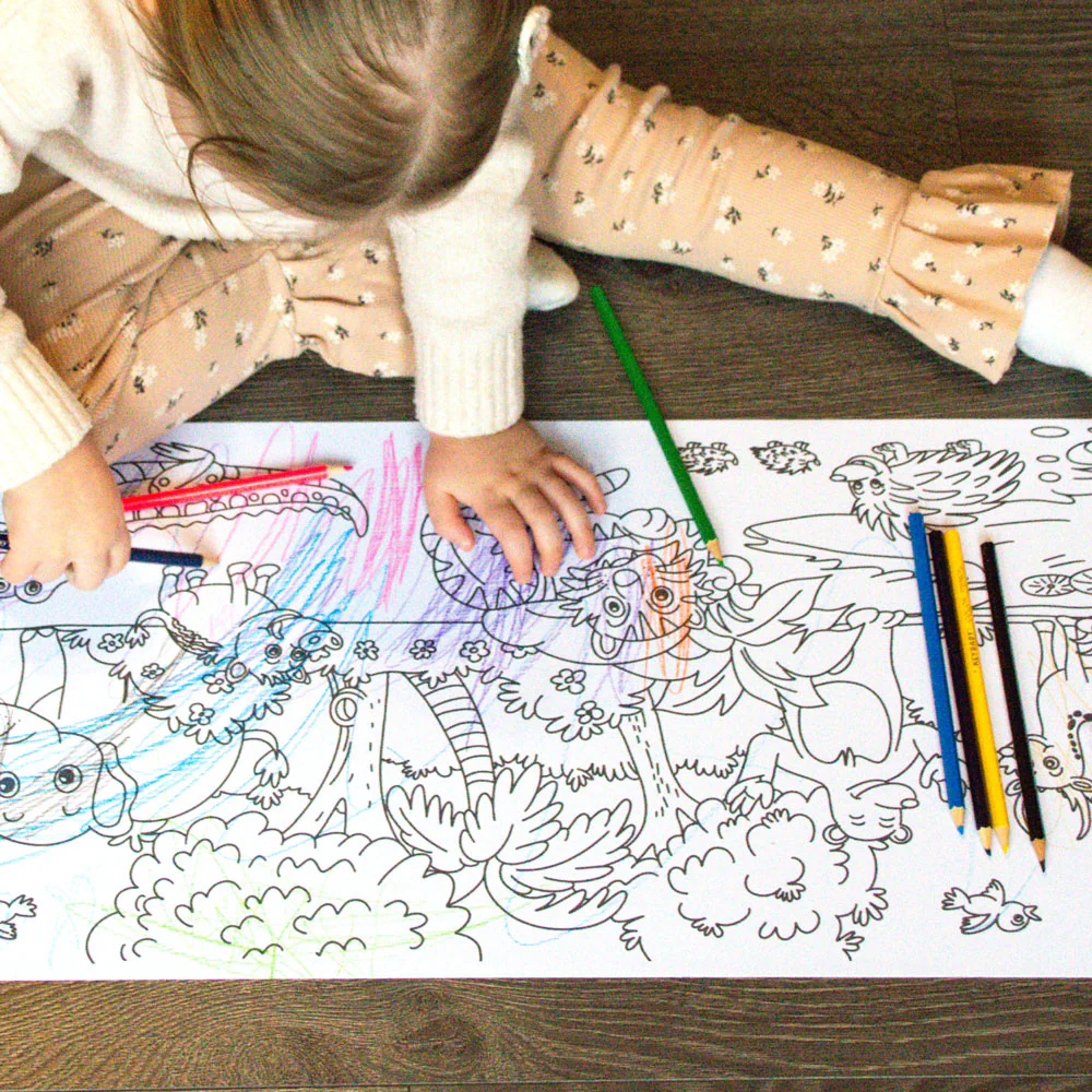 Jungle Colouring Roll - Image 5