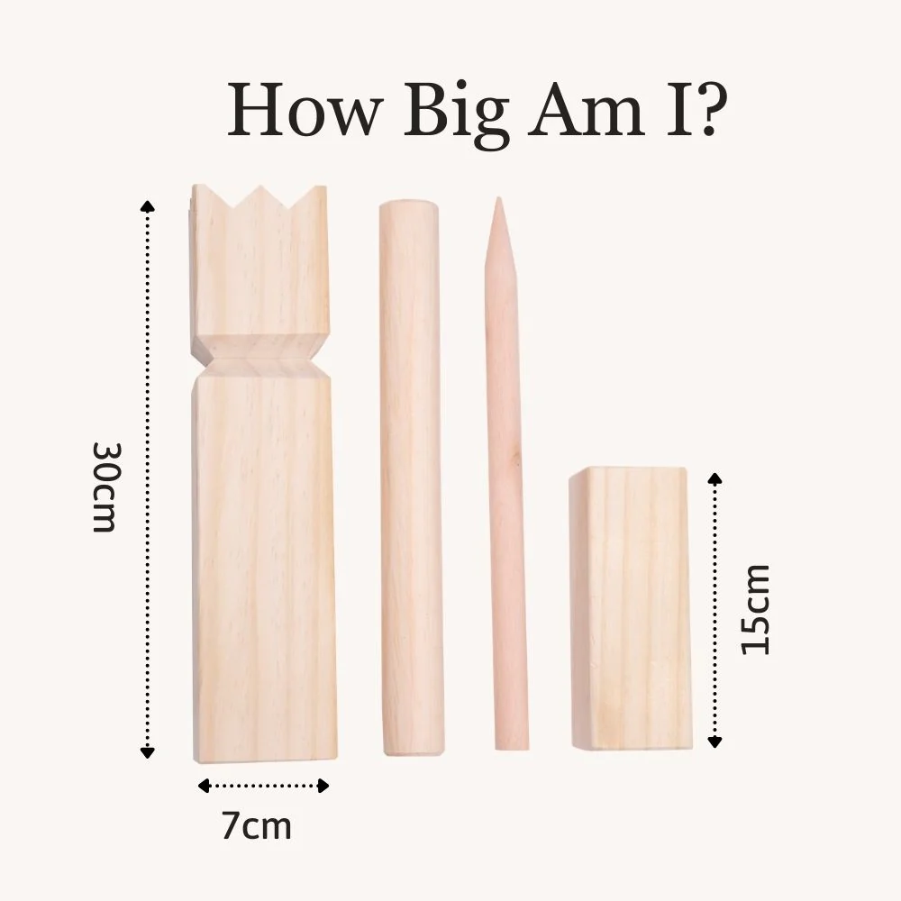 Kubb Game Set - Large Garden Game - Image 6