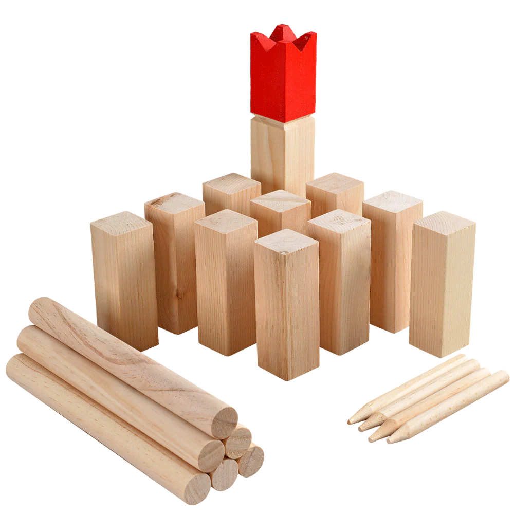 Kubb Outdoor Game - Garden Games for All Ages