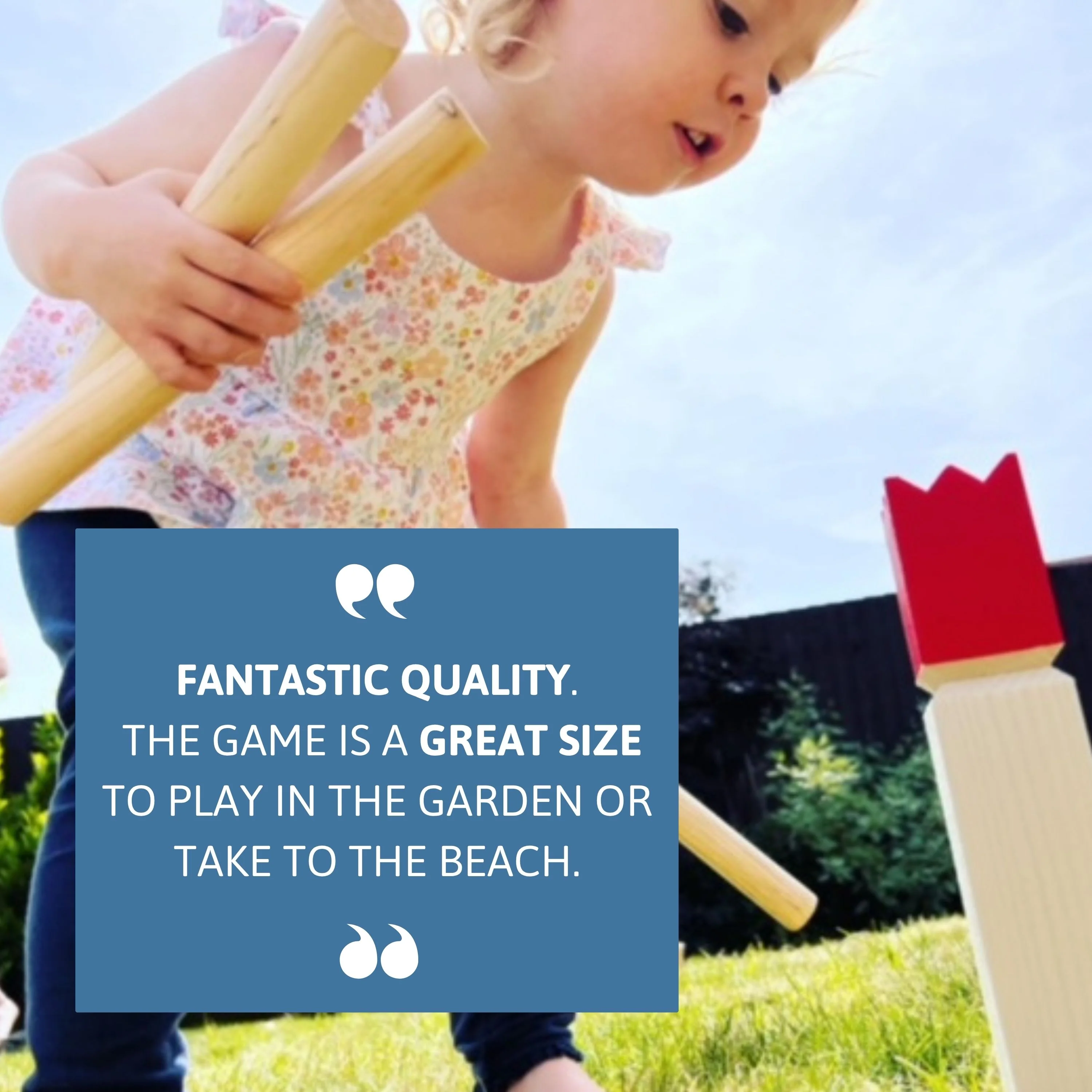 Kubb Outdoor Game - Garden Games for All Ages - Image 6