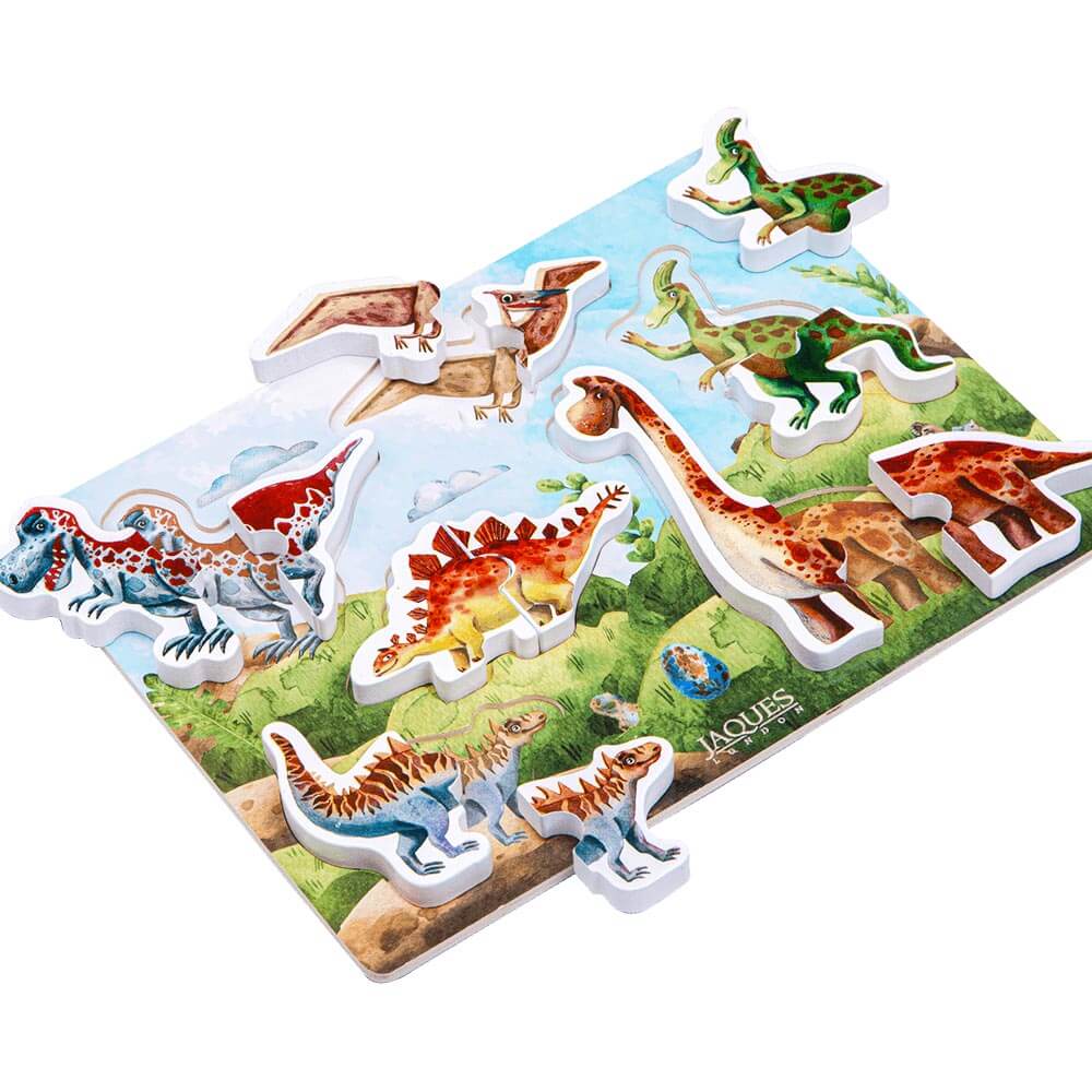 Wooden Dinosaur Puzzle - Kid's Puzzle Board - Image 3