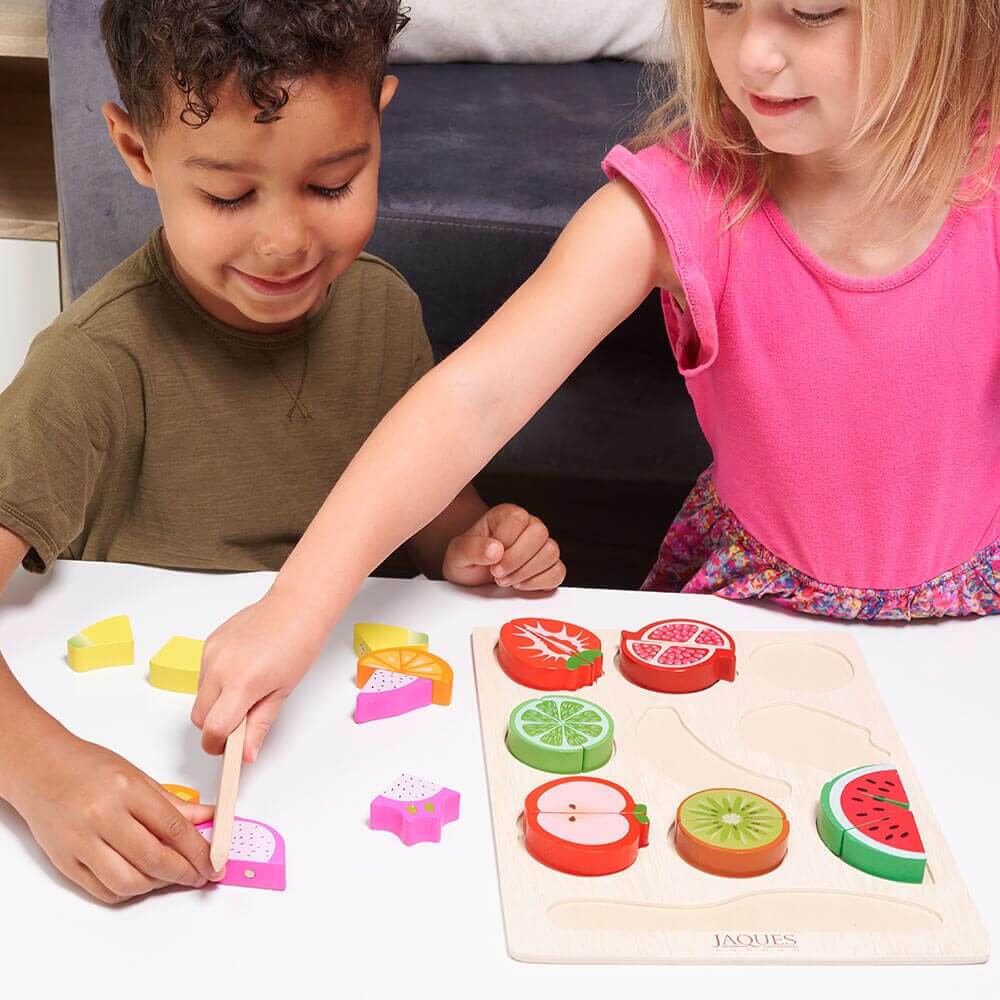 Wooden Fruit Board - Play Food for Kids - Image 3