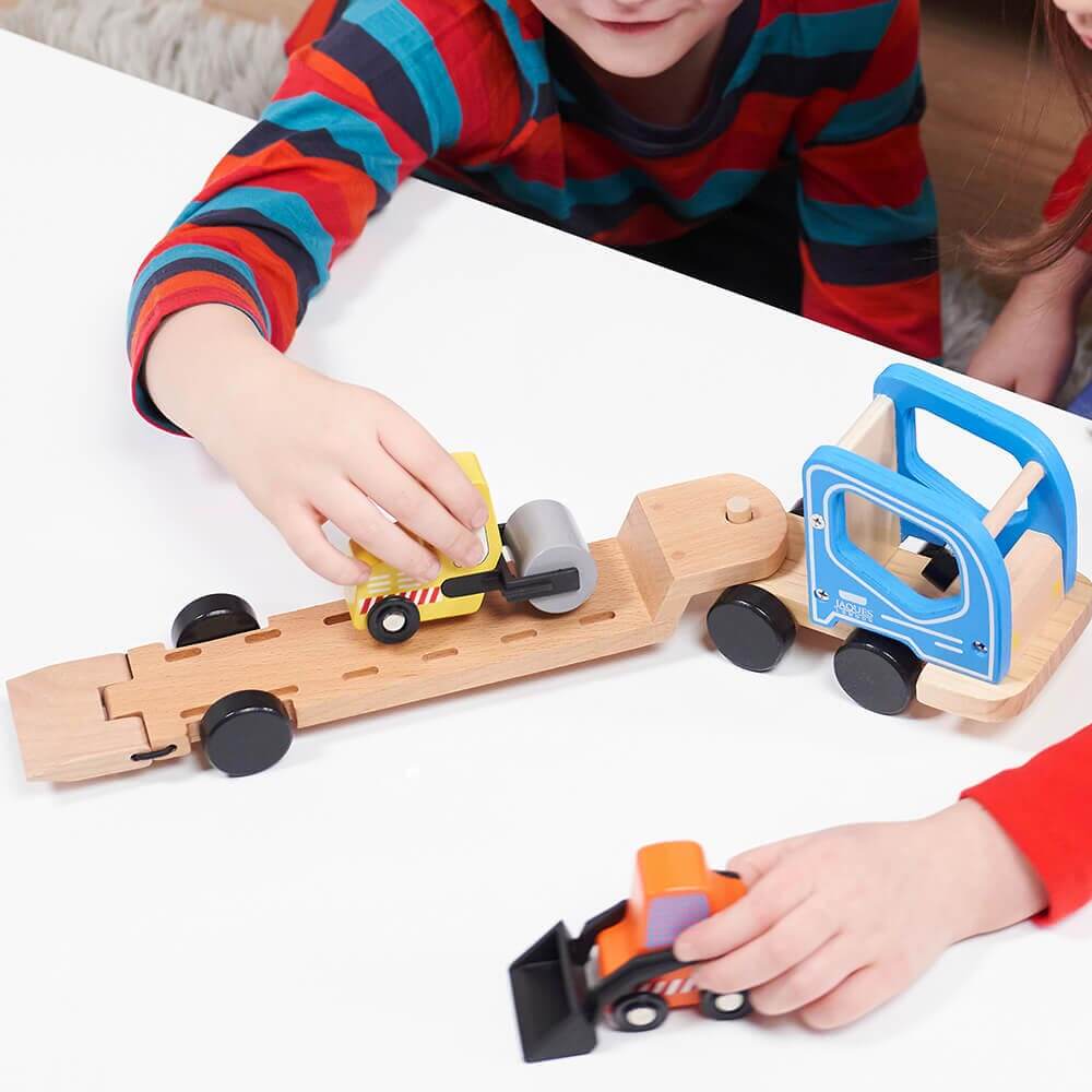 Toy Lorry - Wooden Construction Toy - Image 5