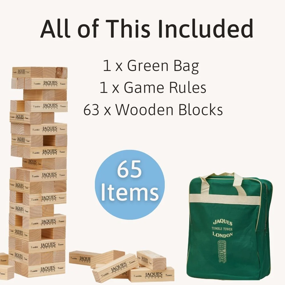 Giant Tumble Tower - Outdoor Game - Image 3