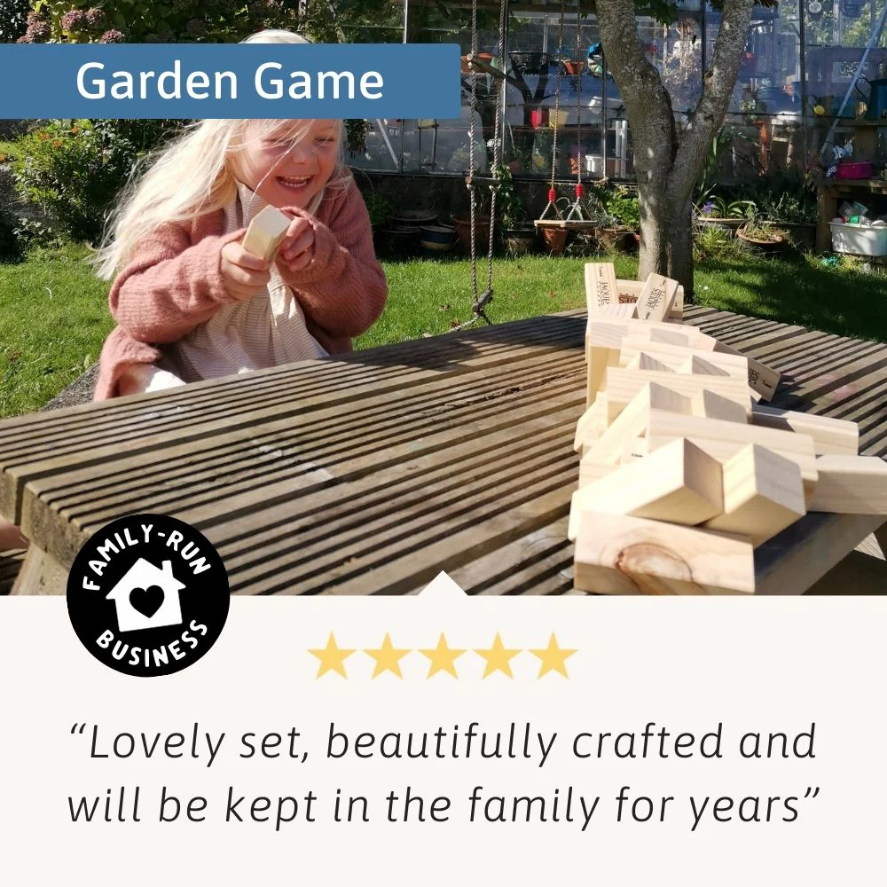 Giant Tumble Tower - Outdoor Game - Image 4