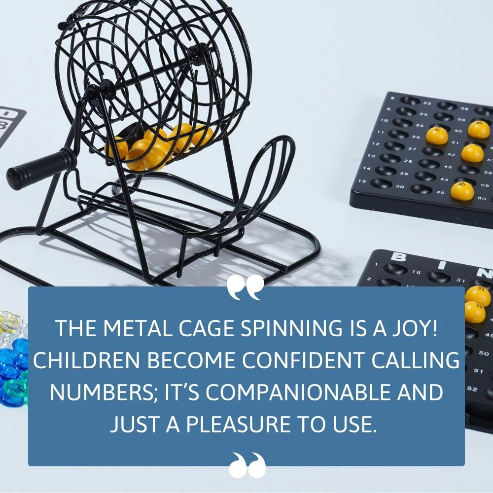 Bingo Game Set - Complete with Bingo Caller Machine - Image 4