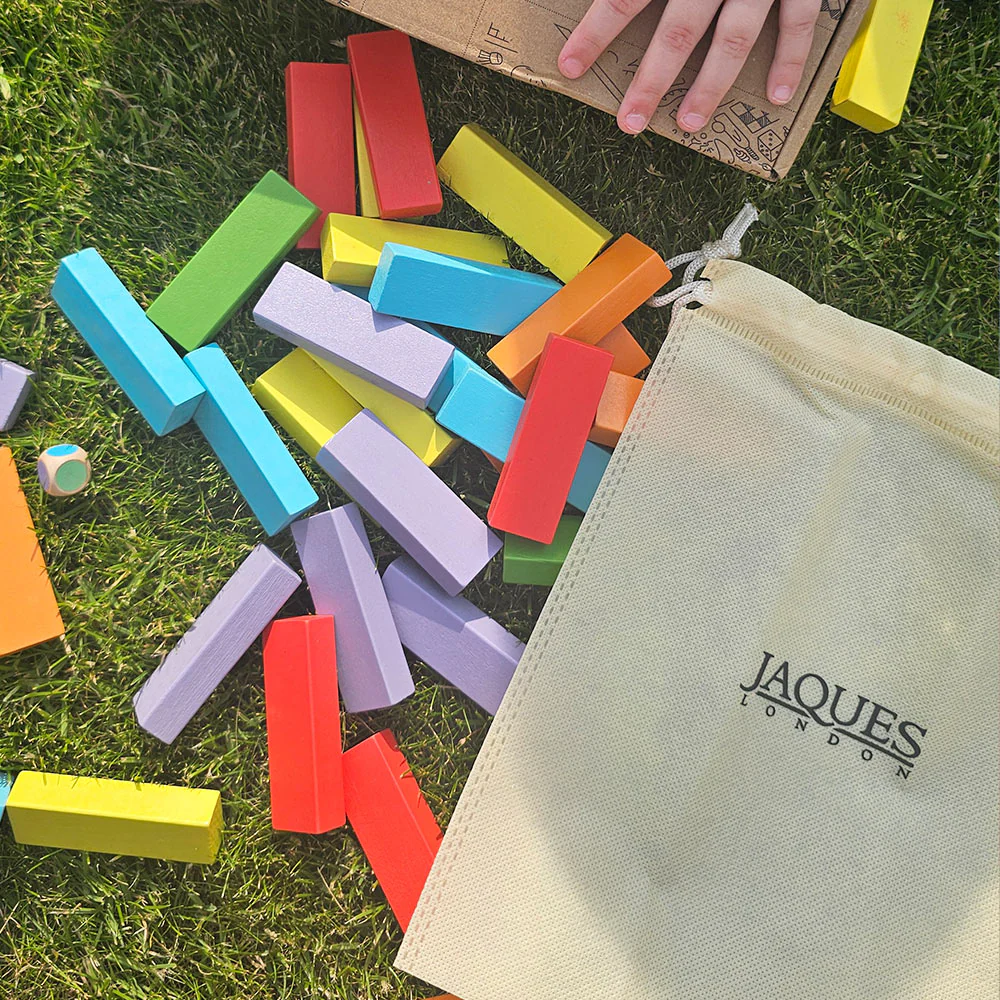 Rainbow Building Blocks - 3 in 1 Wooden Toy - Image 4
