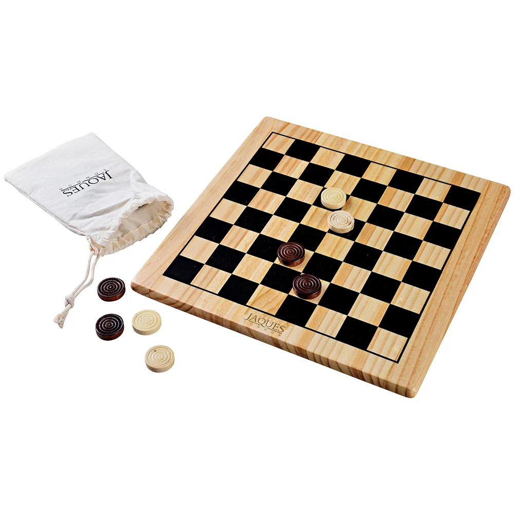Draughts Set - Wooden Board Game - Image 2