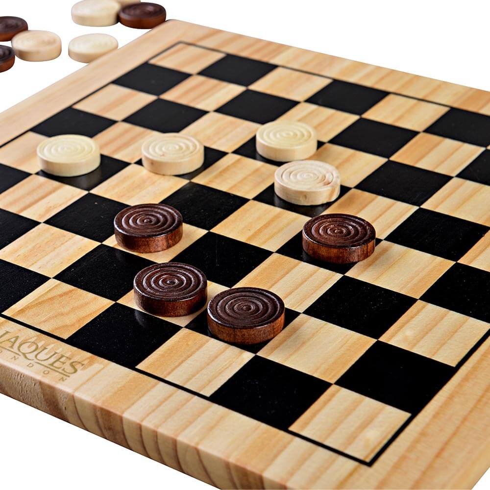 Draughts Set - Wooden Board Game - Image 3