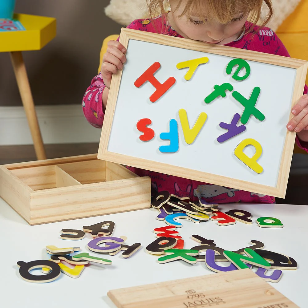 Wooden Alphabet Set - Magnetic Letters - Image 4