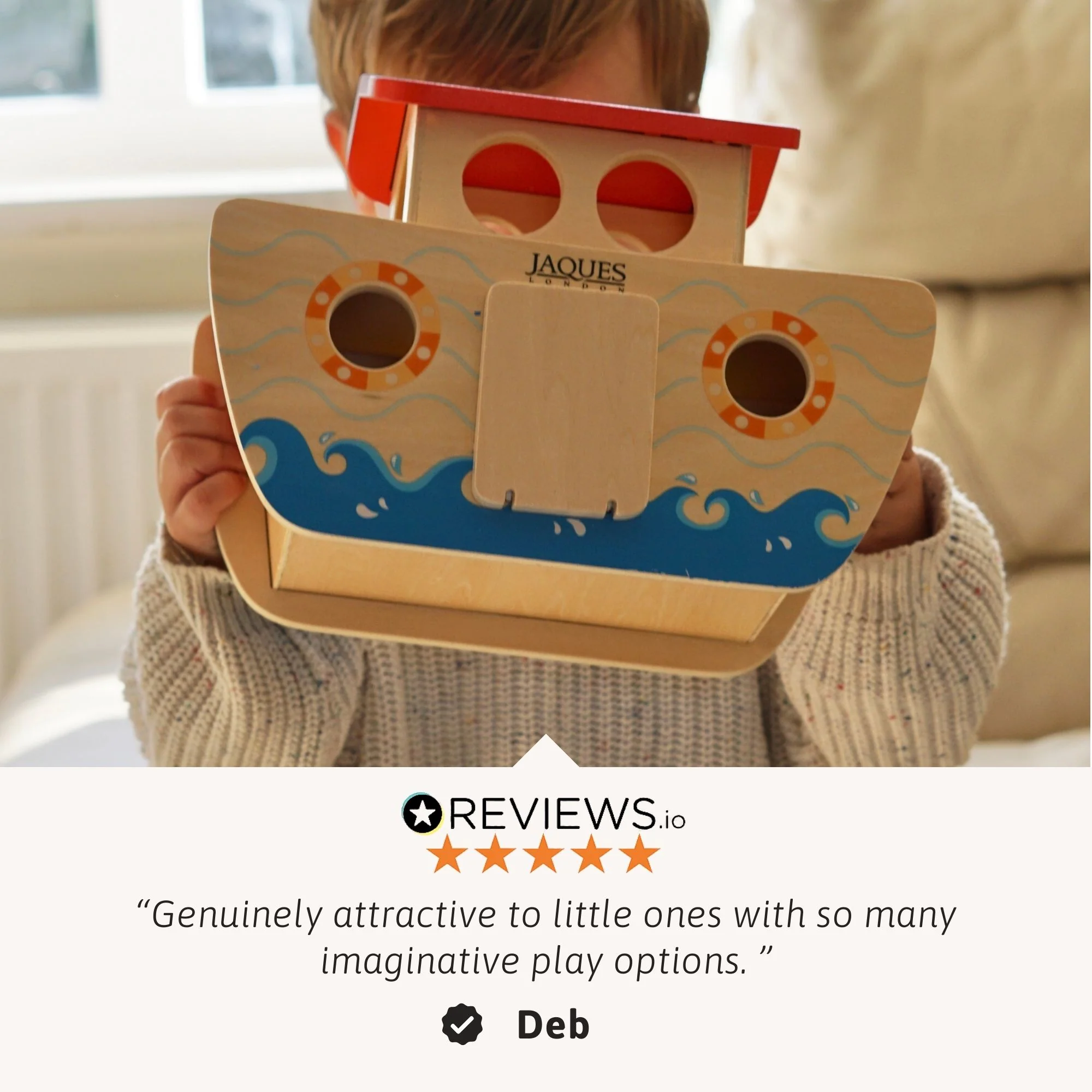 Wooden Noahs Ark - Wooden Animal Toy - Image 4
