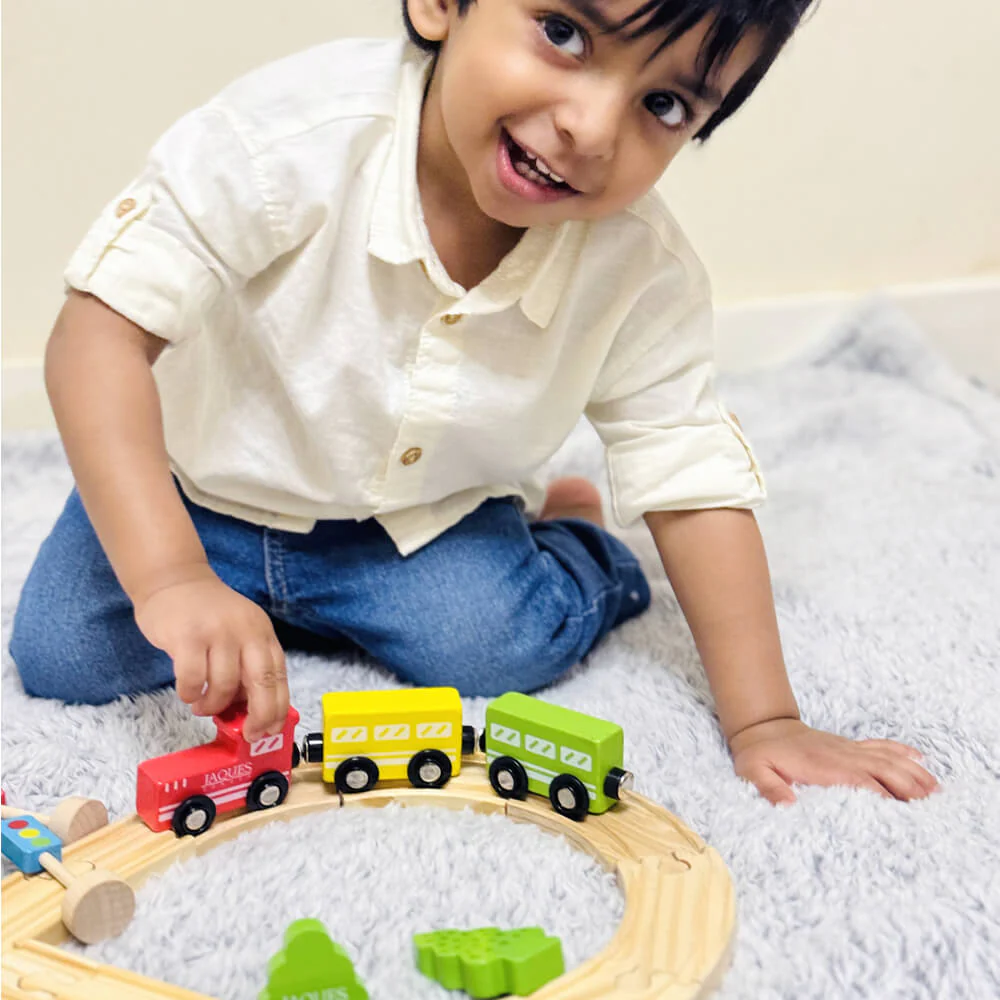 Wooden Train Set - Train for Kids - Image 5