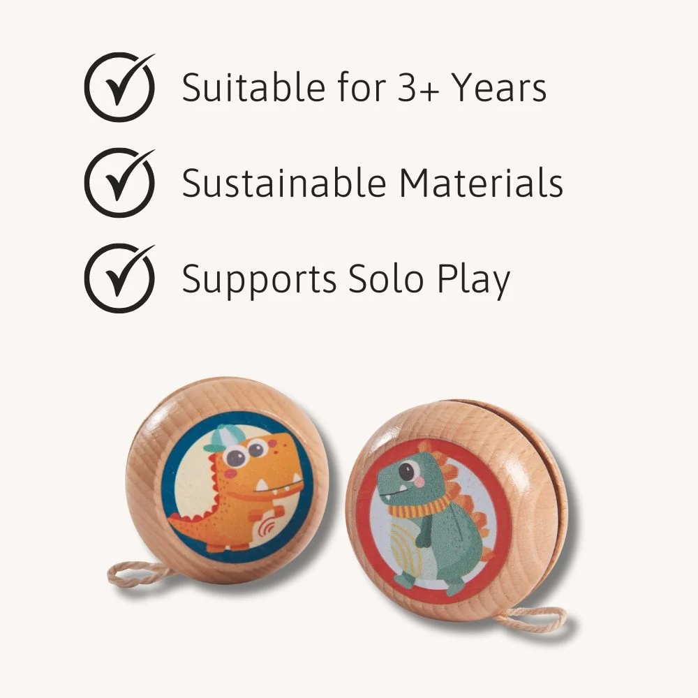 Wooden Yoyo - Kid's Toy - Image 5